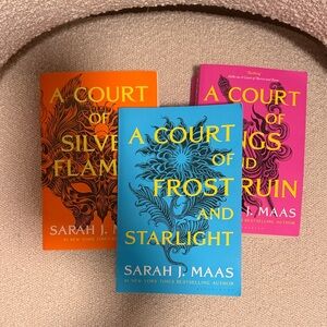 ACOTAR books 3,4, and 5 of the series